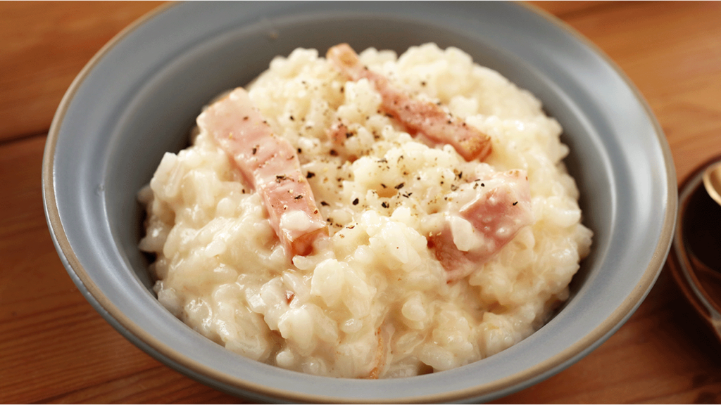 晩ごはんに献立におすすめ副菜 チーズリゾットのレシピ まいにち3品食堂の献立解決 Com